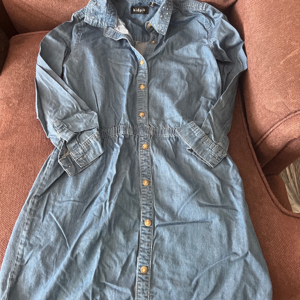Denim kidpik dress
